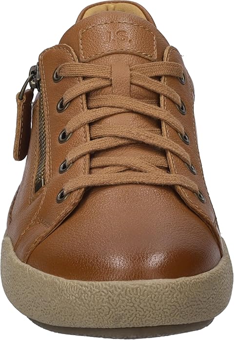 Josef Seibel Women's Claire 13 Lace & Zip Sneakers- Camel - Image 3
