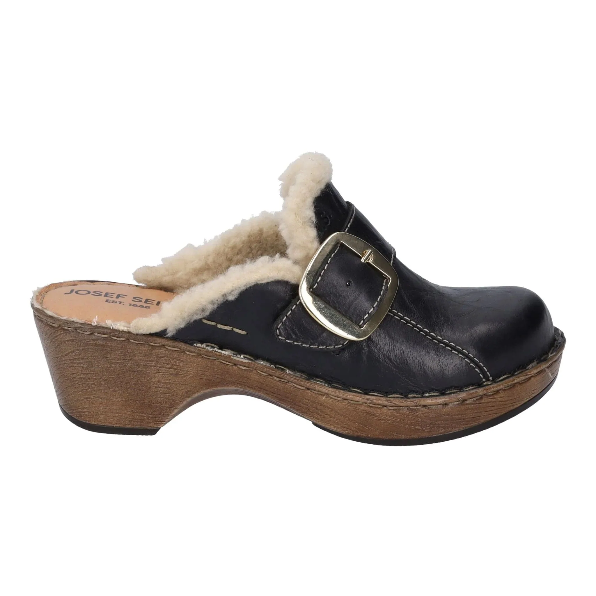 Josef Seibel Women's Lily 10 Clogs- Black