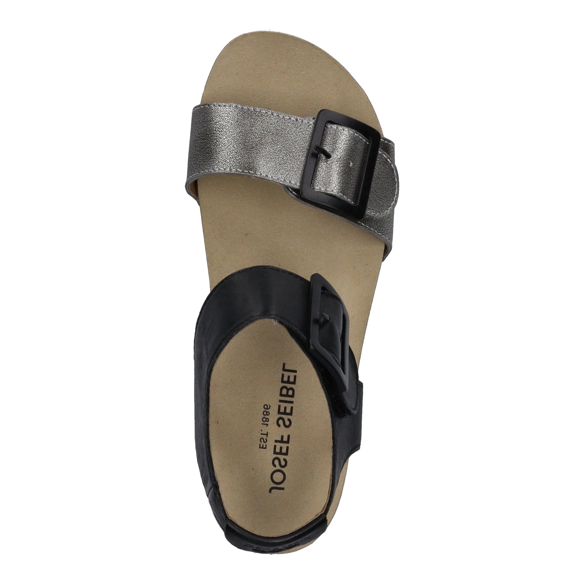Josef Seibel Women's Quinn 02 Sandals- Basalt Kombi - Image 4