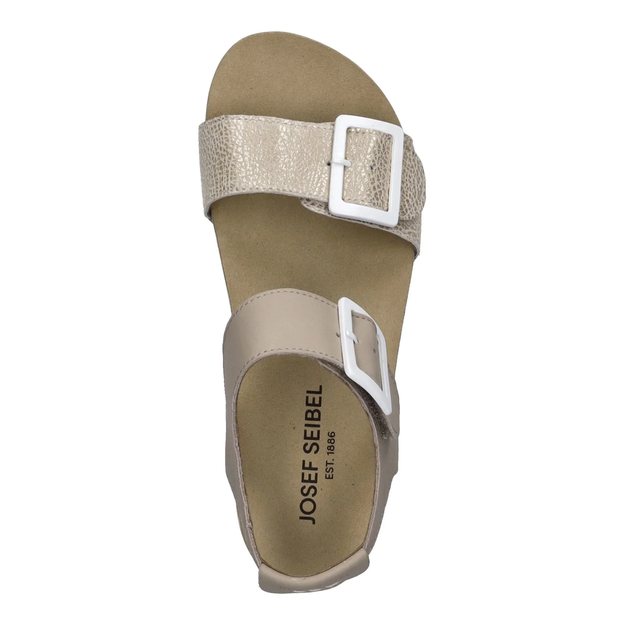 Josef Seibel Women's Quinn 02 Sandals- Off White Multi - Image 4