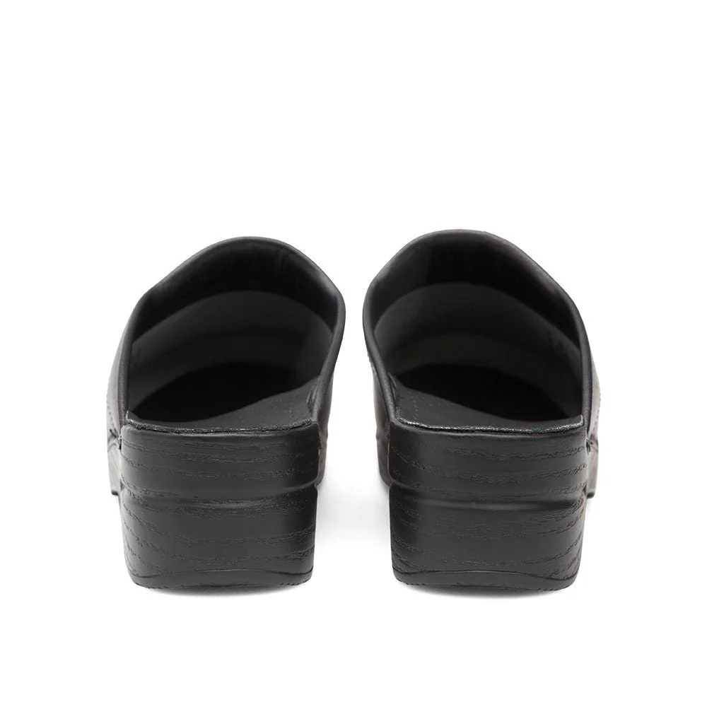 Dansko Men's Karl Box Open Back Clogs- Black - Image 5