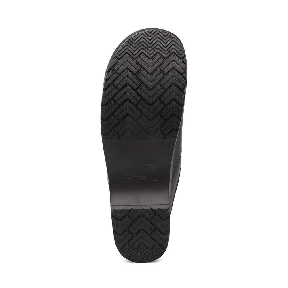 Dansko Men's Karl Box Open Back Clogs- Black - Image 7