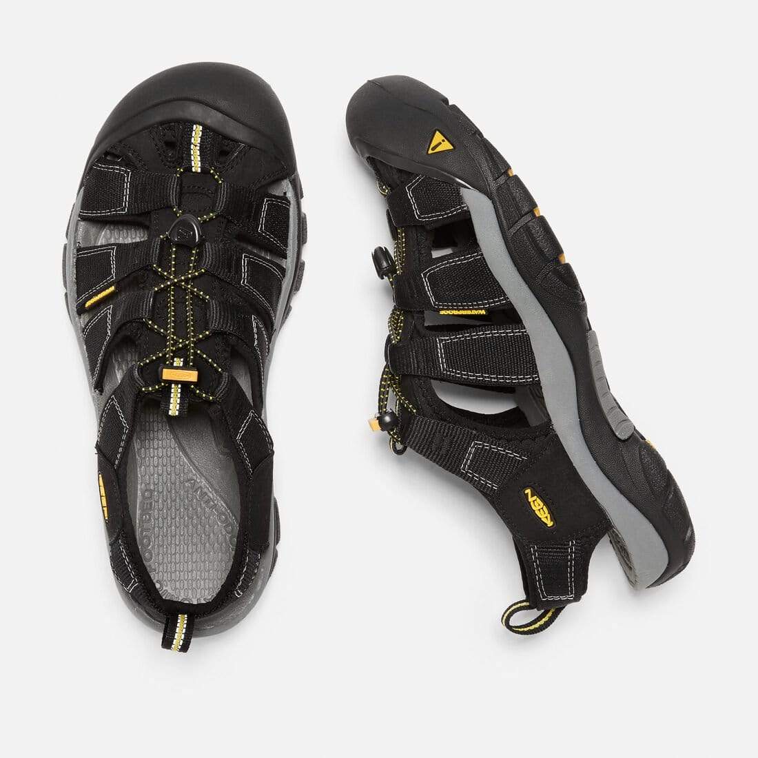 Keen Men's Newport H2 Sandals- Black - Image 3