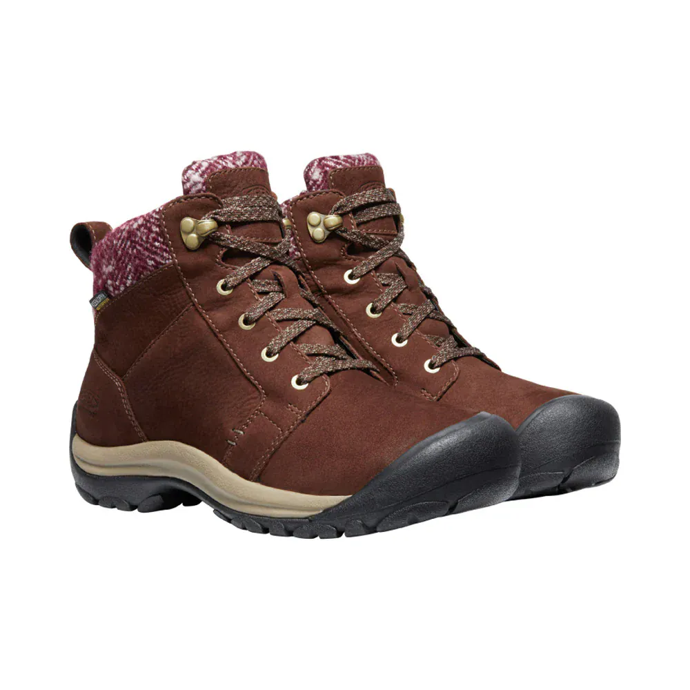 Keen Women's Kaci Winter Mid Waterproof Boots- Chestnut/ Brindle - Image 3