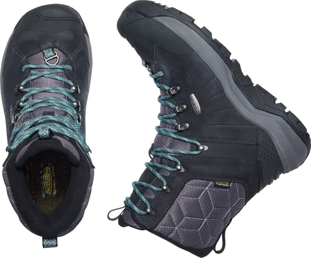 Keen Women's Revel IV High Polar Waterproof Boots- Black/ North Atlantic - Image 3