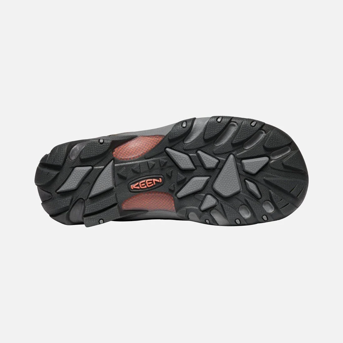 Keen Women's Targhee II Waterproof Shoes- Magnet/ Coral - Image 4