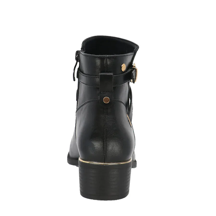 Lady Comfort Women's Becka 02 Low Boots- Black - Image 4