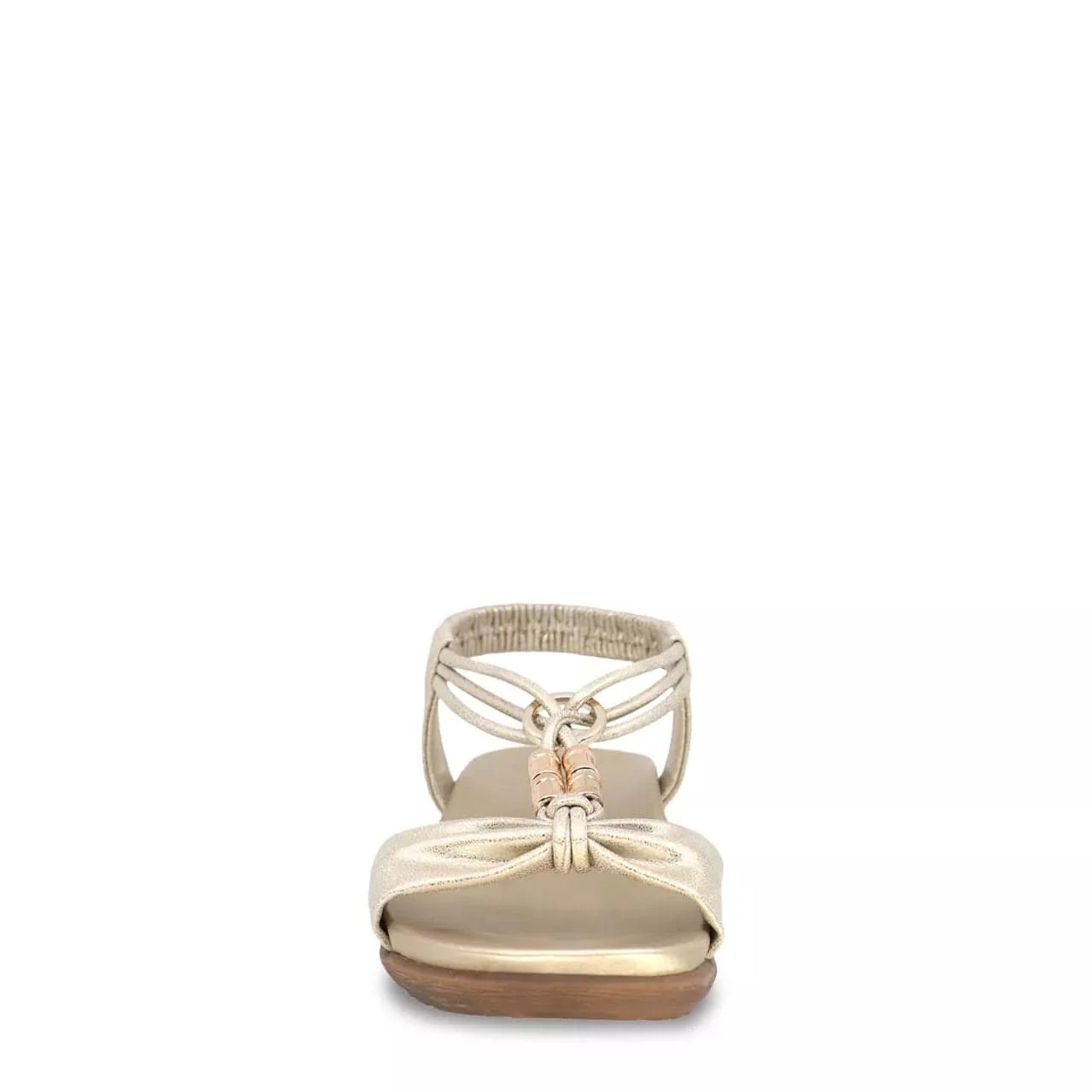 Lady Comfort Women's Brianna 03 Sandals- Champagne - Image 2