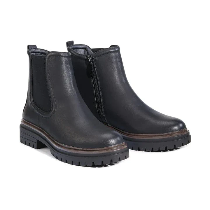 Los Cabos Women's Phoenix Chelsea Boots- Black - Image 3