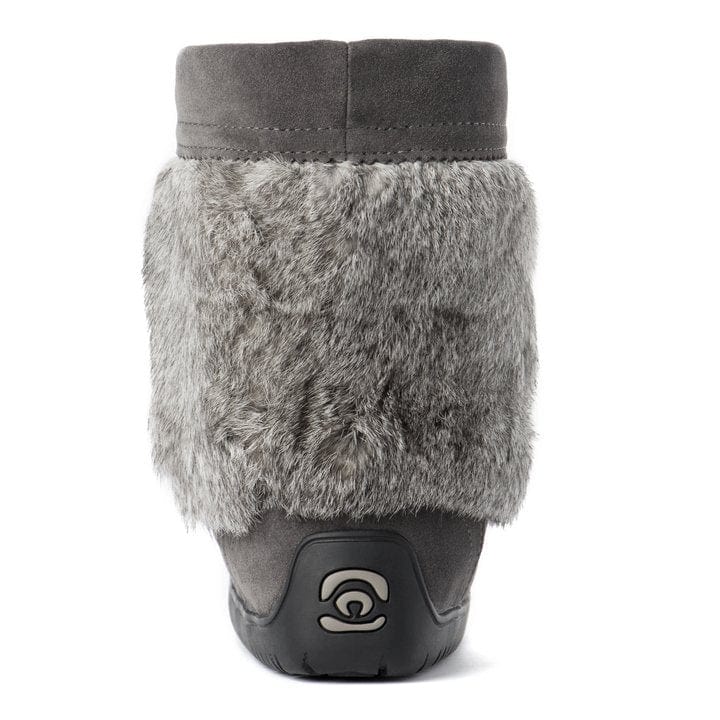 Manitobah Mukluks Suede Waterproof Half Mukluks- Charcoal - Image 4