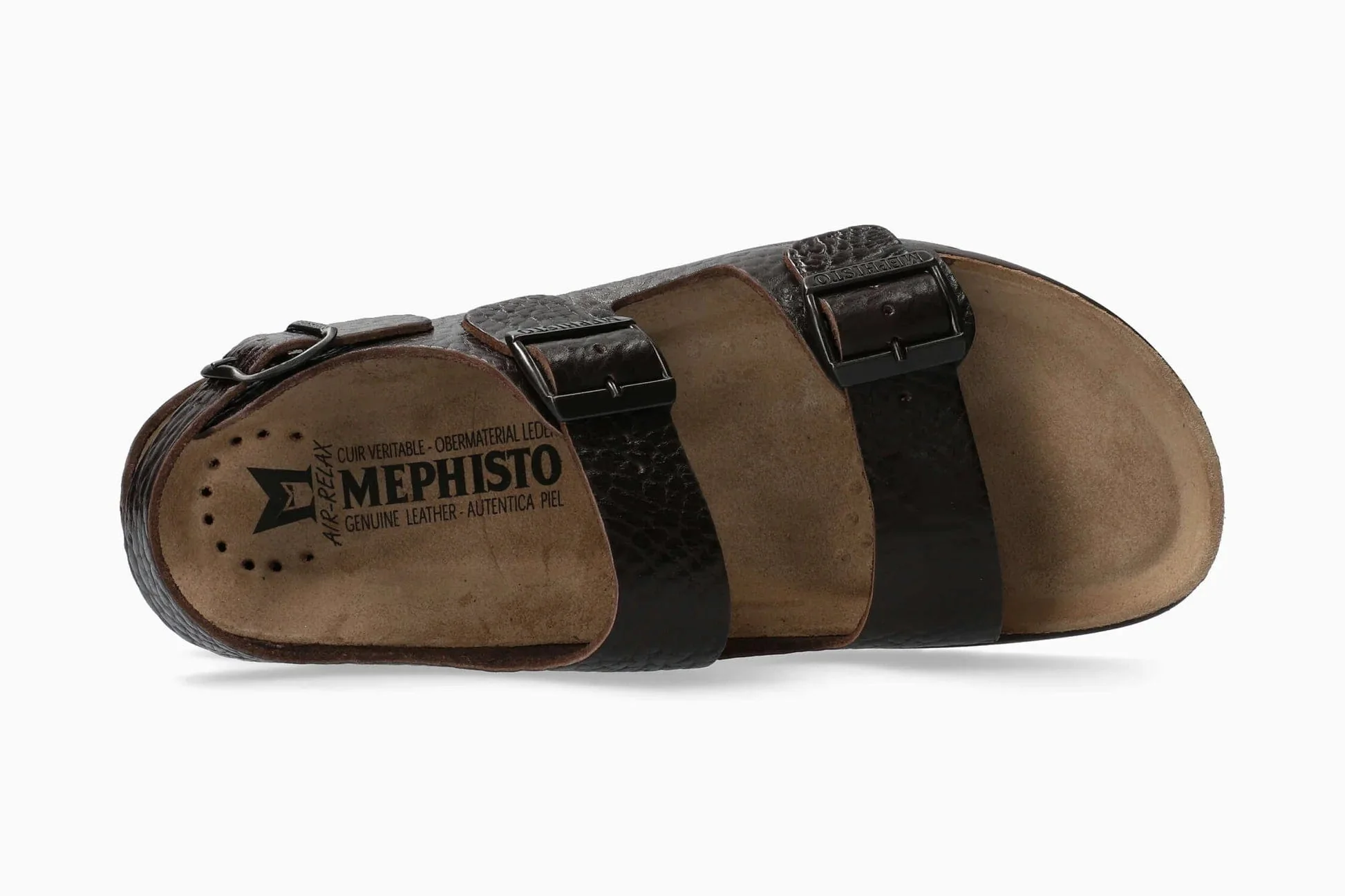 Mephisto Men's Zeus Fit Sandals- Dark Brown - Image 4