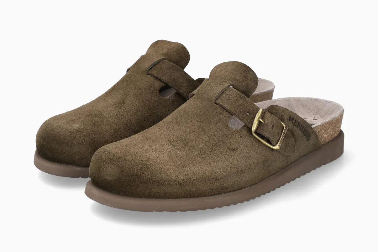 Mephisto Women's Halina Open Heeled Clogs- Moss - Image 2