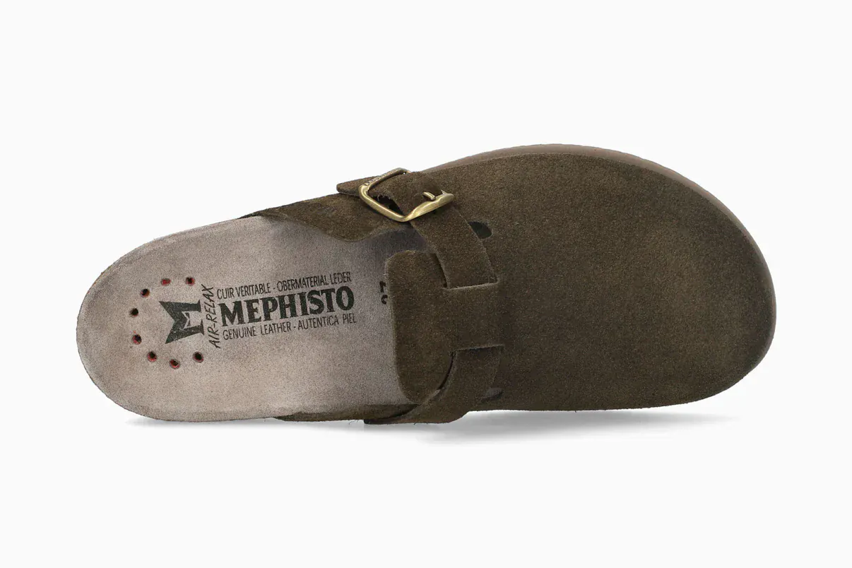 Mephisto Women's Halina Open Heeled Clogs- Moss - Image 3
