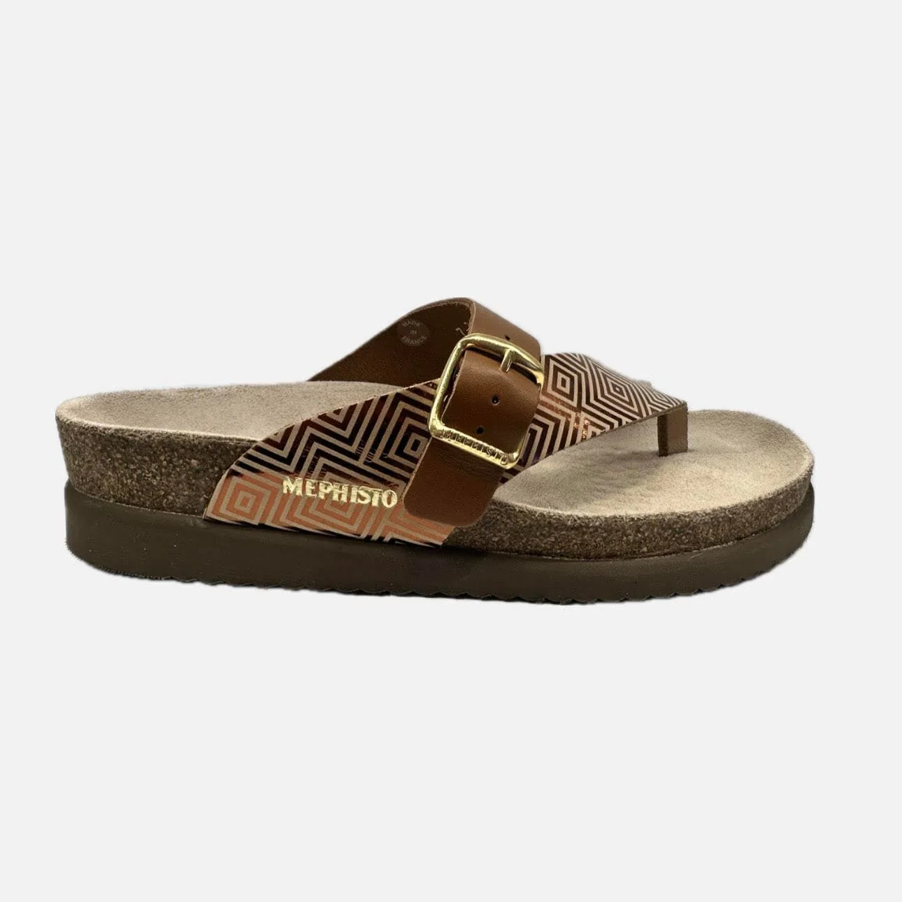 Mephisto Women's Helen Mix Sandals- Light Sand Metro - Image 2