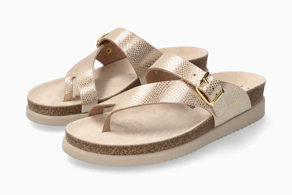 Mephisto Women's Helen Sandals- Light Sand Havana - Image 2