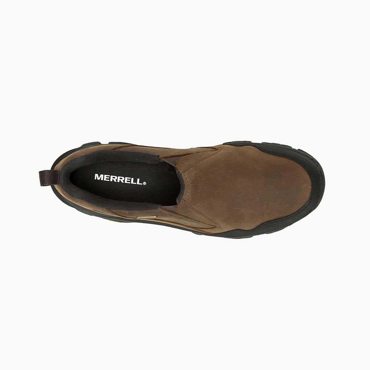 Merrell Men's Coldpack 3 Thermo Moc Waterproof Slip Ons- Earth - Image 3