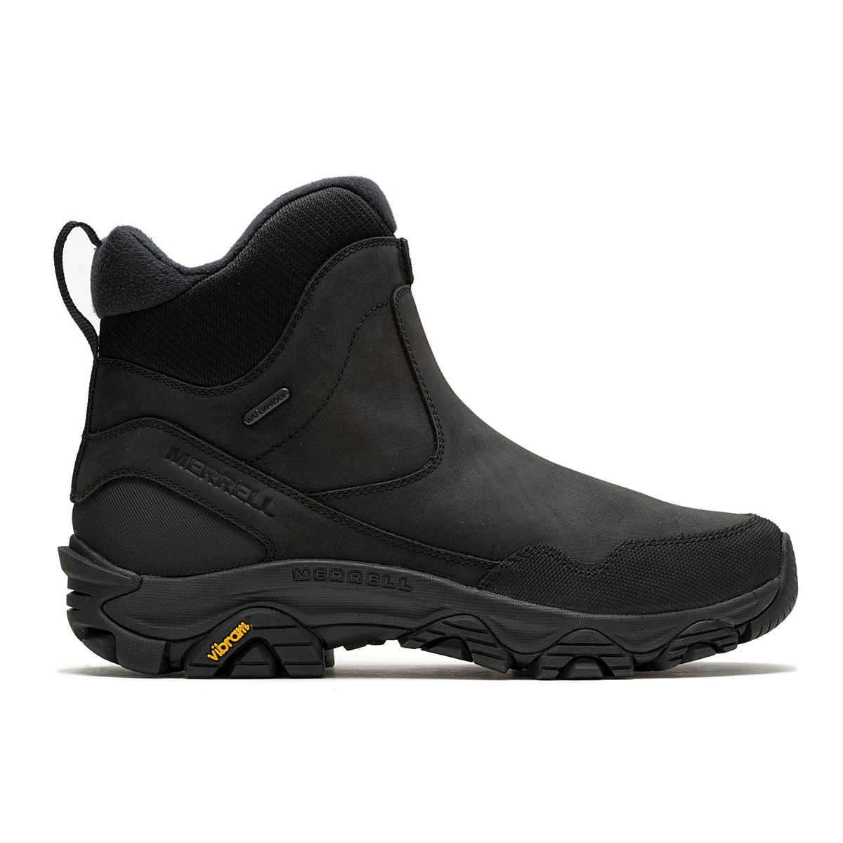 Merrell Men's Coldpack 3 Thermo Tall Zip Waterproof Boots- Black