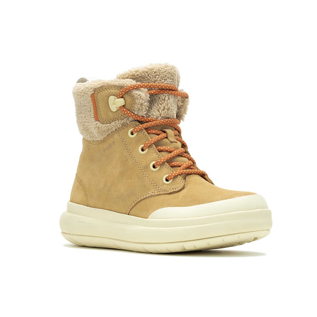 Merrell Women's Marquette Thermo Lace Waterproof Boots- Tan - Image 2