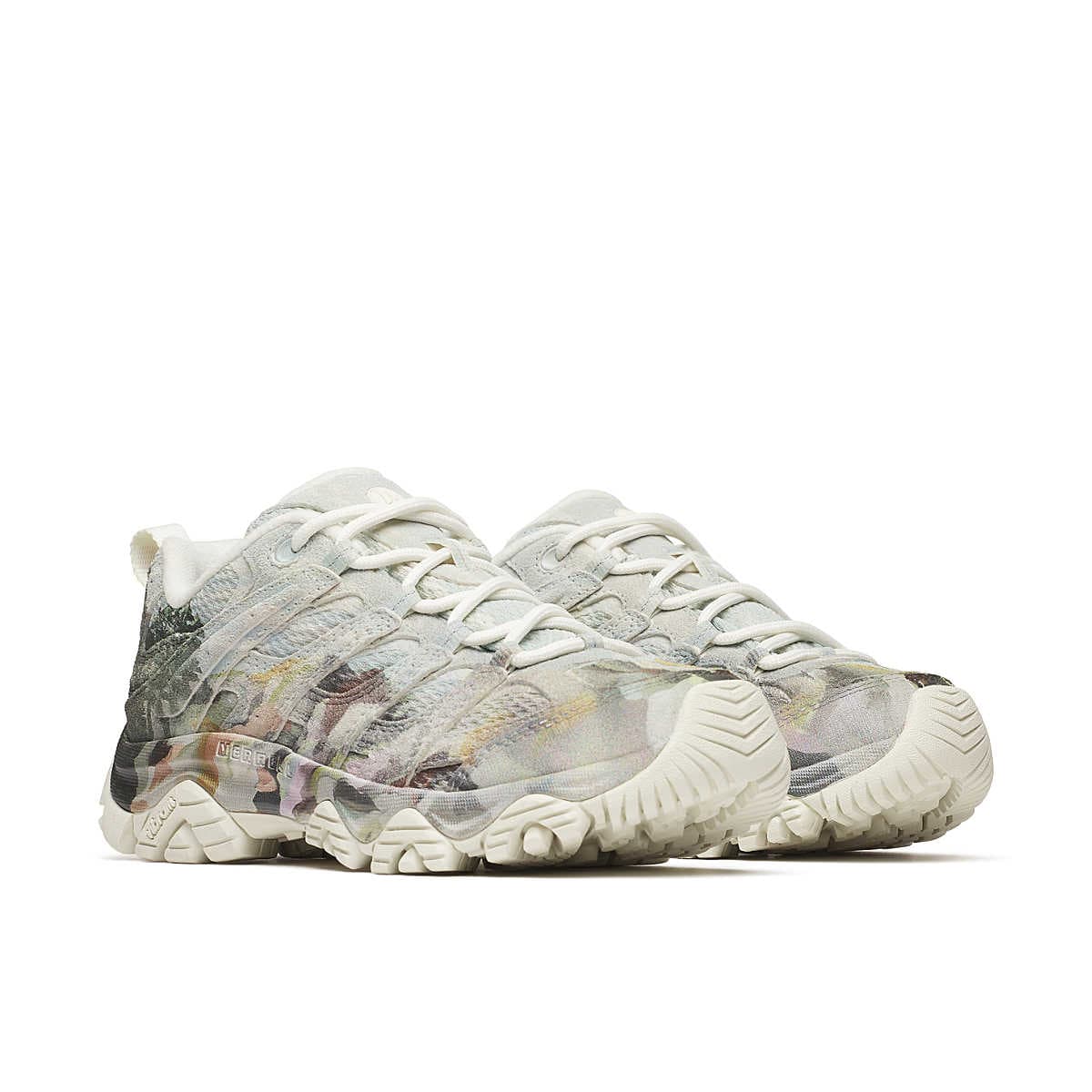 Merrell Women's Moab 3 Aerial Hiking Shoes- Ecru Multi - Image 2