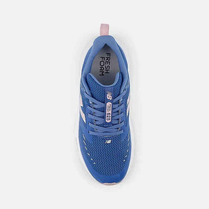 New Balance Kids Fresh Foam 625 Running Shoes- Blue/ Pink - Image 4