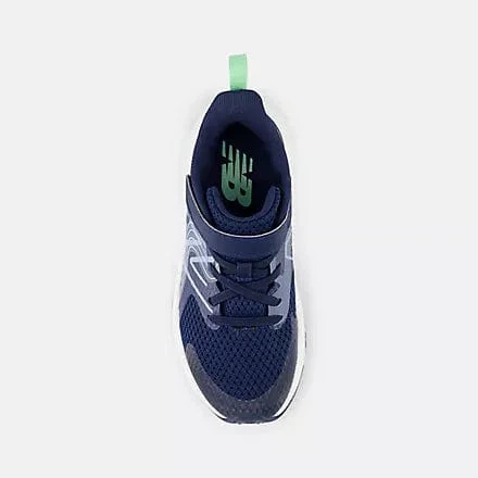 New Balance Kids Rave Run Bungee Running Shoes- Blue - Image 4