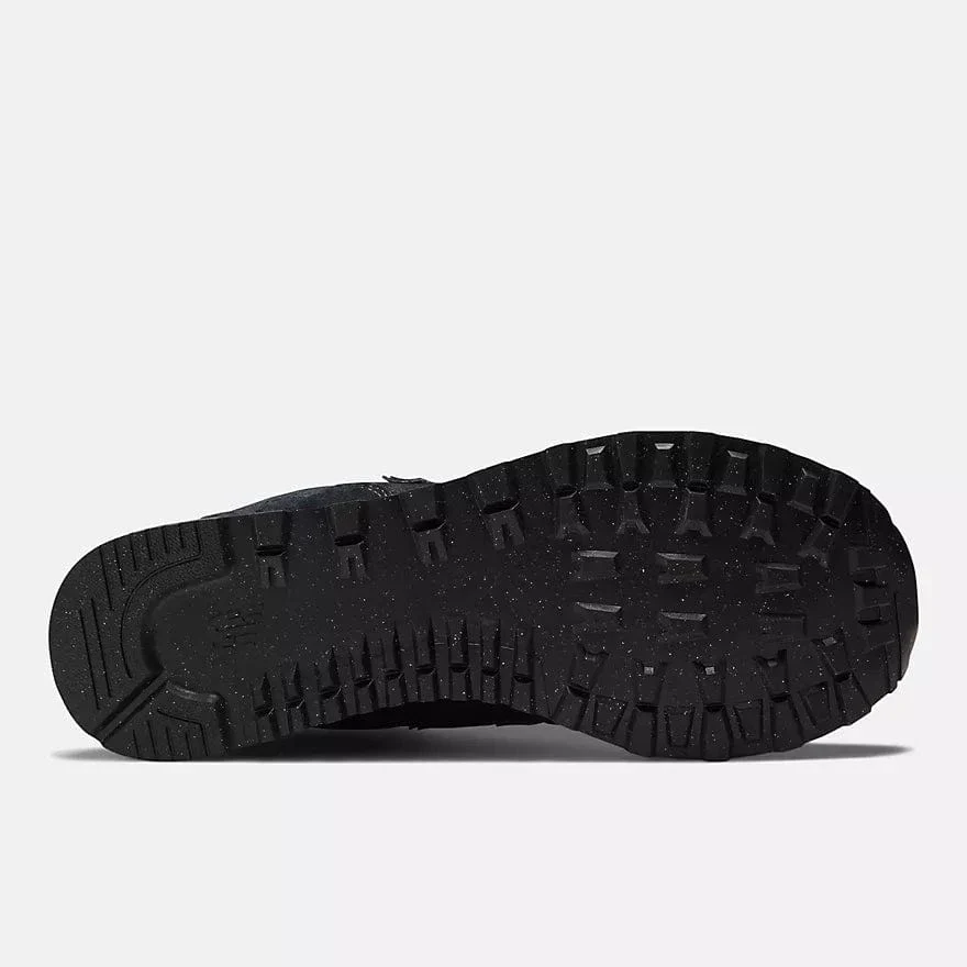 New Balance Men's 574 Classic Sneakers- All Black - Image 2