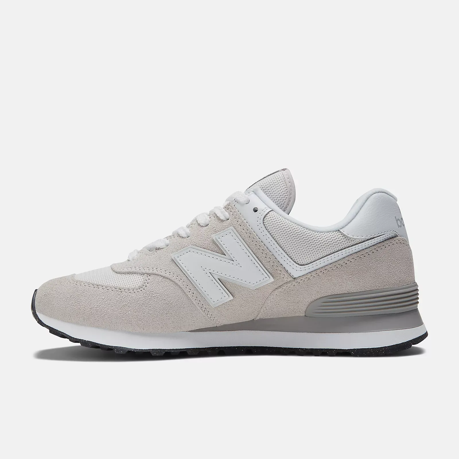 New Balance Men's 574 Classic Sneakers- Nimbus Cloud/White - Image 2