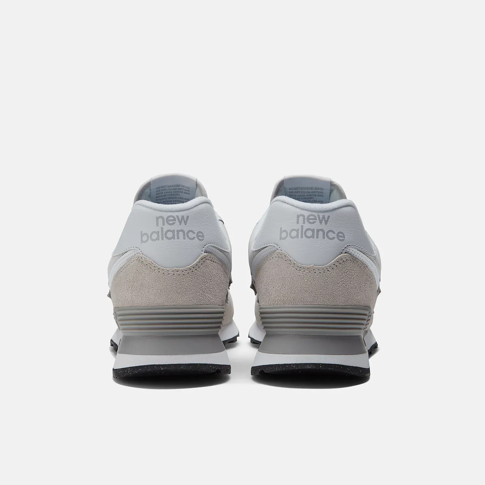 New Balance Men's 574 Classic Sneakers- Nimbus Cloud/White - Image 5