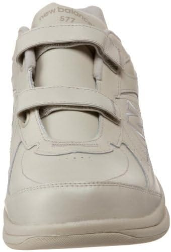 New Balance Men's 577 Velcro Walking Shoes- Bone - Image 3