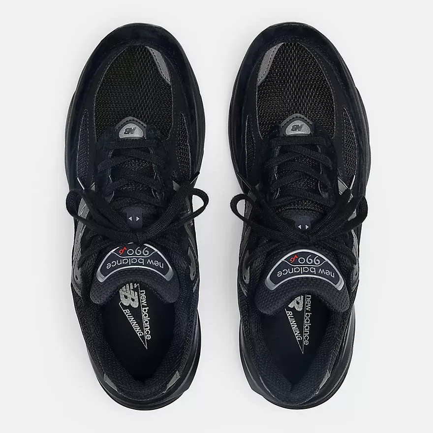 New Balance Unisex 990v6 Running Shoes - All Black - Image 2