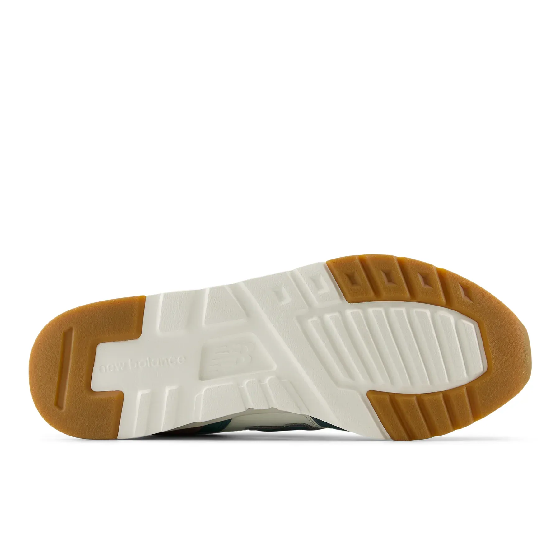 New Balance Unisex 997 Sneakers- Sea Salt/ New Spruce - Image 5