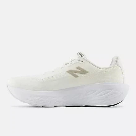 New Balance Women's 1080v14 Running Shoes- White Gold/ Sea Salt - Image 3