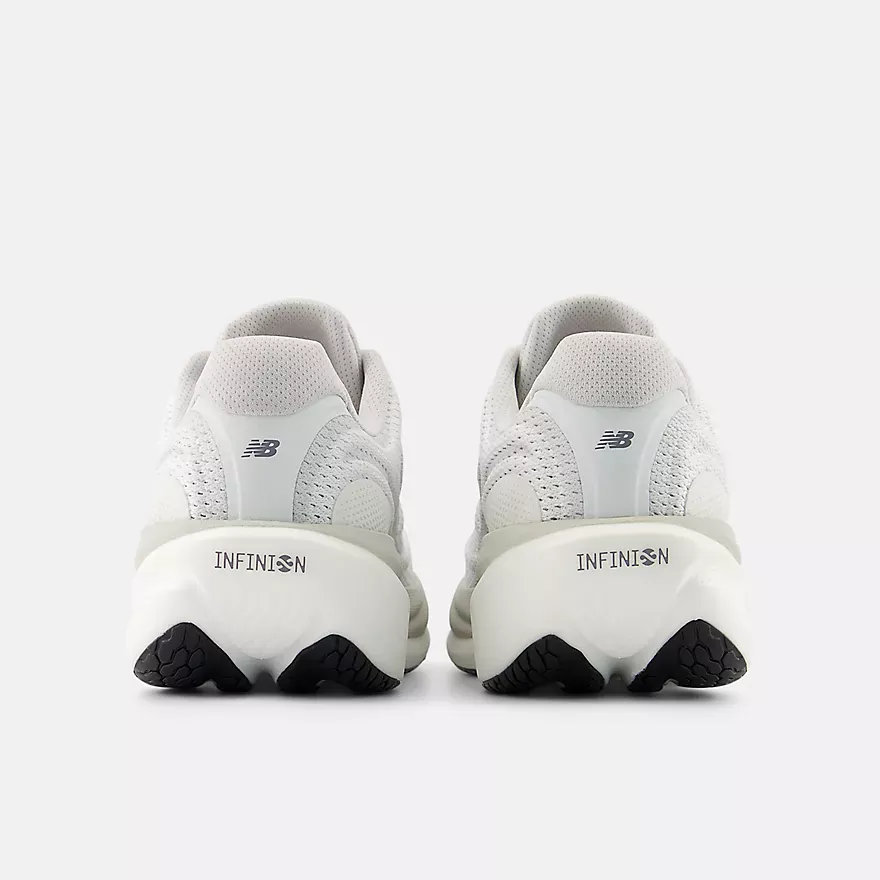 New Balance Women's 1080v15 Running Shoes- White/ Truffle Salt - Image 5