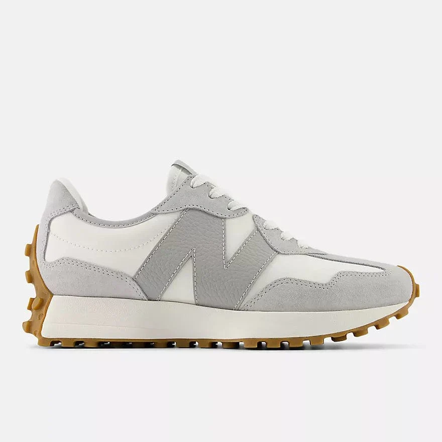 New Balance Women's 327 Sneakers- Grey/ Grey