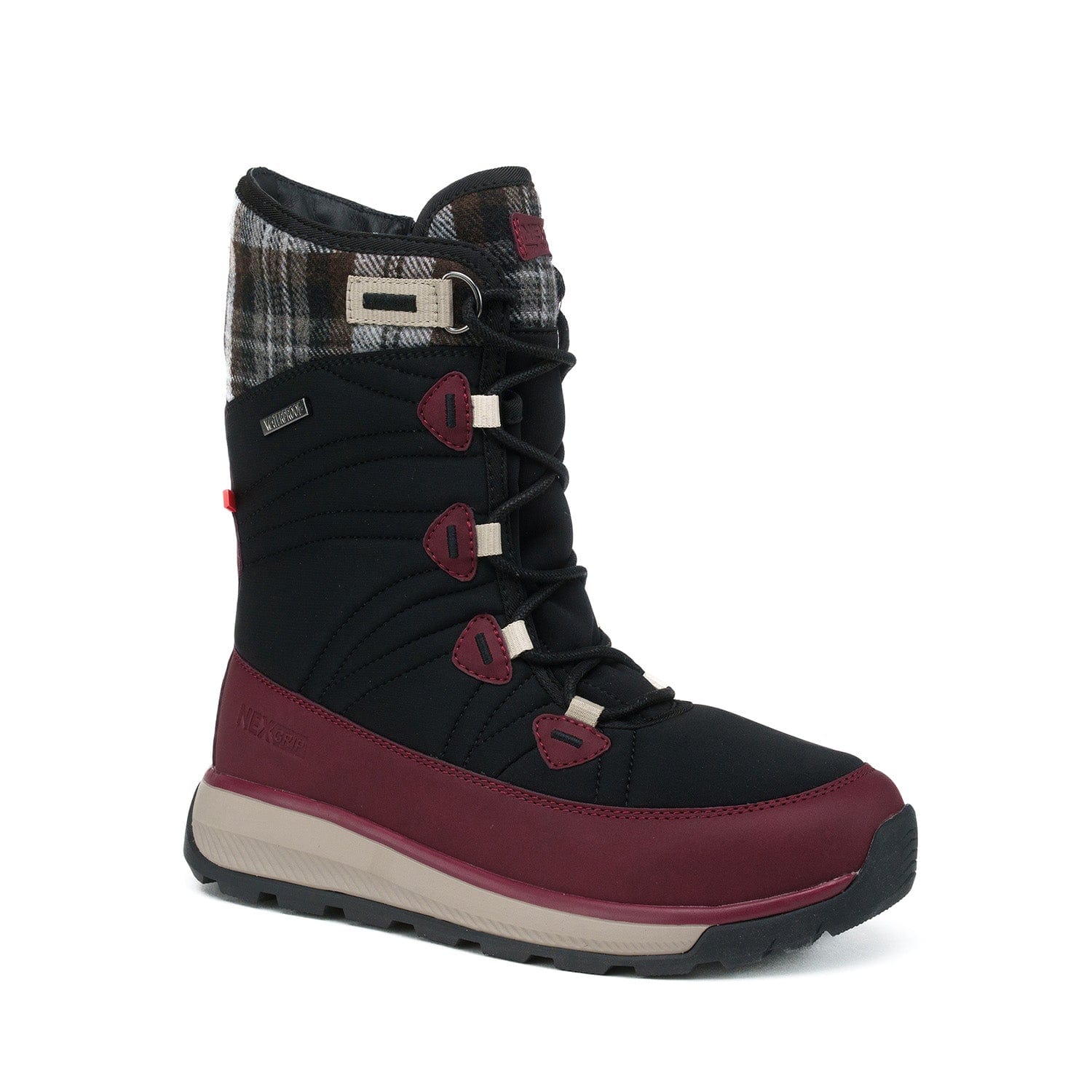 NexGrip Canada Women's Ice Wonder 4.0 High Boots- Burgundy