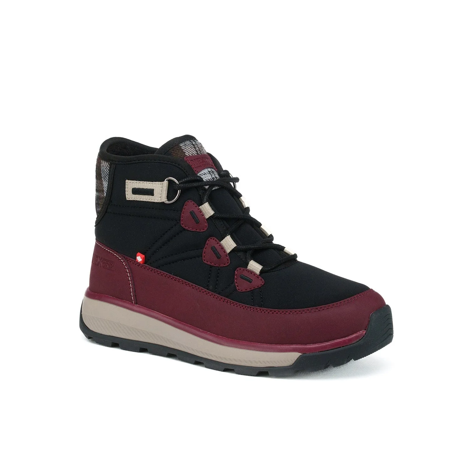 NexGrip Canada Women's Ice Wonder 4.0 Mid Boots- Burgundy
