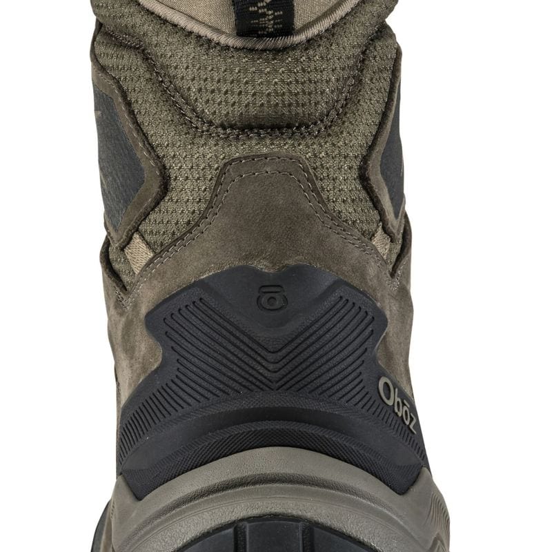 Oboz Men's Bangtail Insulated Waterproof Hiking Boots- Sediment - Image 4