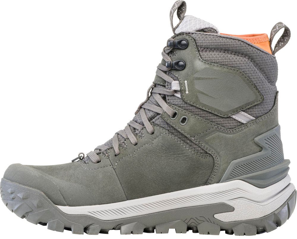Oboz Men's Bangtail Mid Insulated Waterproof Hiking Boots- Charcoal - Image 3