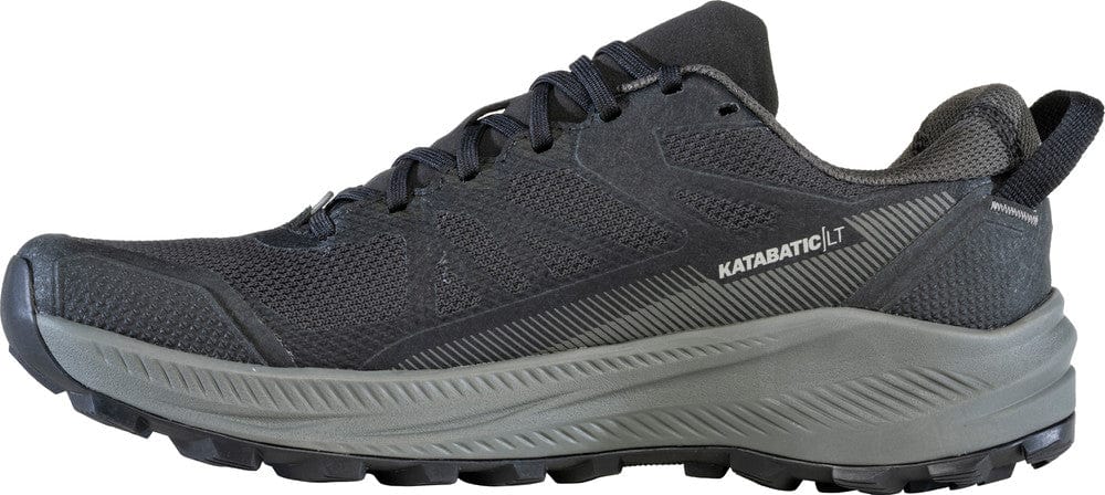 Oboz Men's Katabatic Low Gore-Tex® Hiking Shoes- Black Sea - Image 3