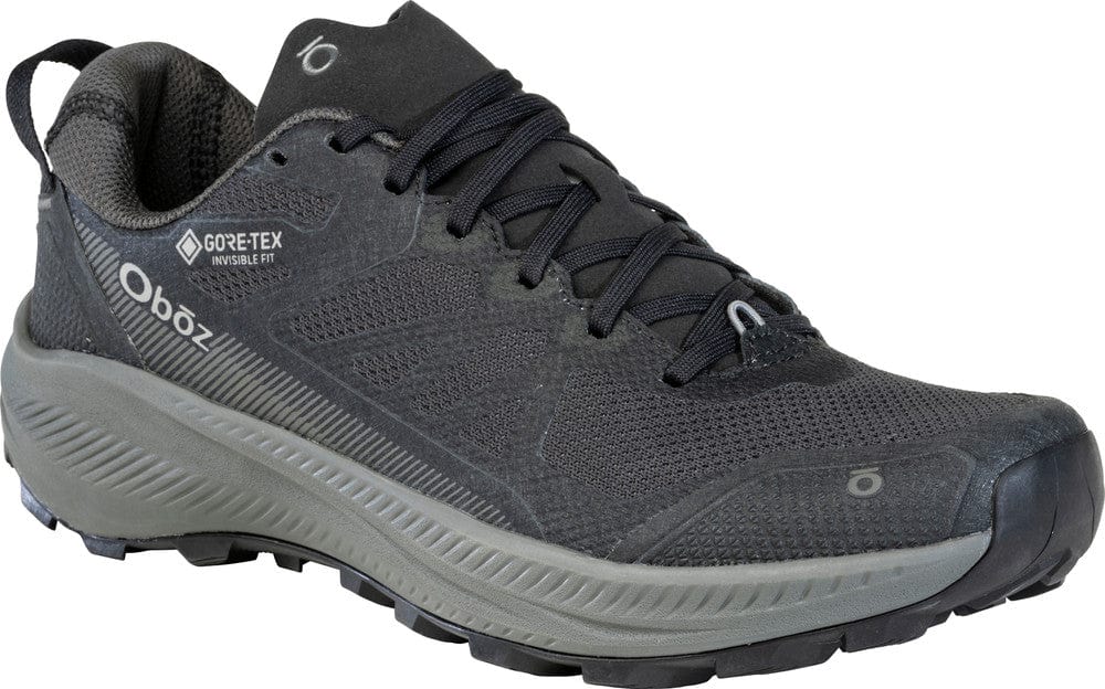 Oboz Men's Katabatic LT Low Gore-Tex® Hiking Shoes- Black Sea - Image 2