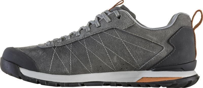 Oboz Men's Bozeman Low Leather Shoes- Charcoal - Image 3