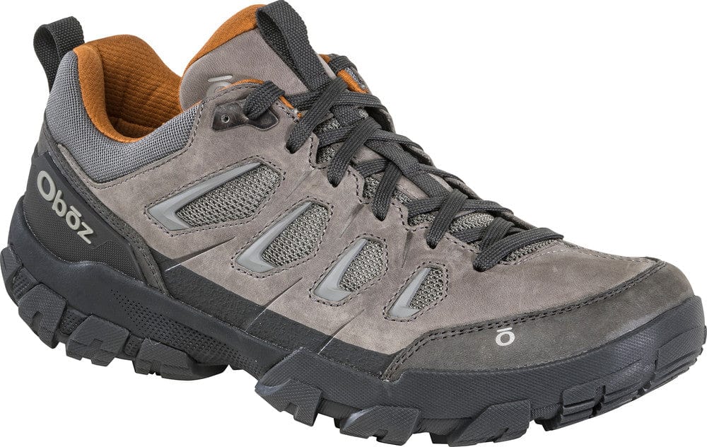 Oboz Men's Sawtooth X Low Hiking Shoes- Hazy Gray - Image 2