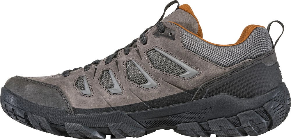 Oboz Men's Sawtooth X Low Hiking Shoes- Hazy Gray - Image 4