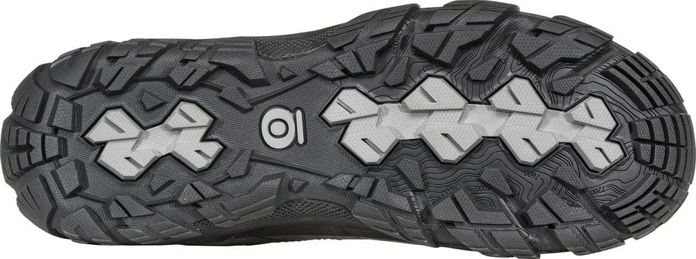Oboz Men's Sawtooth X Low Hiking Shoes- Hazy Gray - Image 6