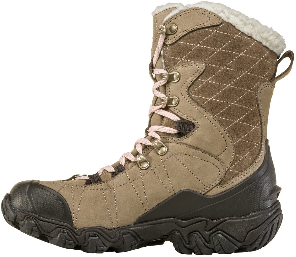 Oboz Women's Bridger 9'' Insulated Waterproof Hiking Boots- Brindle - Image 4