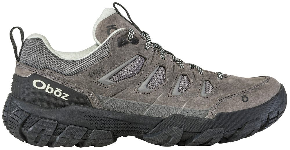 Oboz Women's Sawtooth X Low Waterproof Hiking Shoes- Hazy Gray