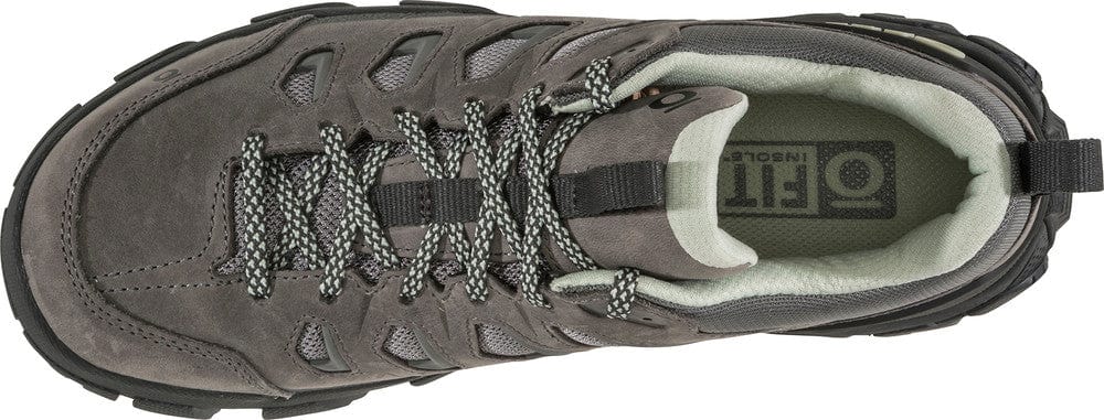 Oboz Women's Sawtooth X Low Waterproof Hiking Shoes- Hazy Gray - Image 2