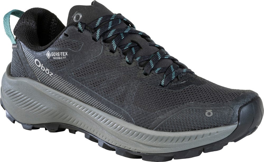 Oboz Women's Katabatic LT Low Gore-Tex® Hiking Shoes- Black Sea - Image 2