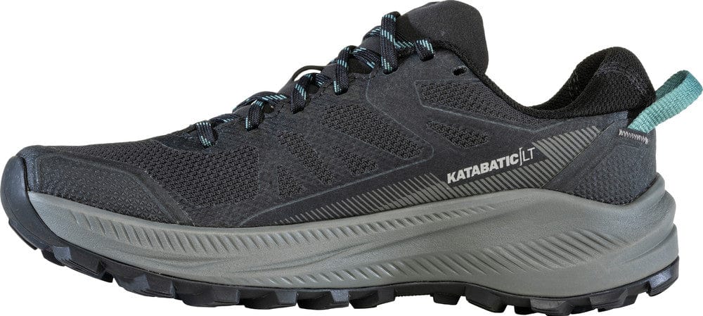Oboz Women's Katabatic LT Low Gore-Tex® Hiking Shoes- Black Sea - Image 3