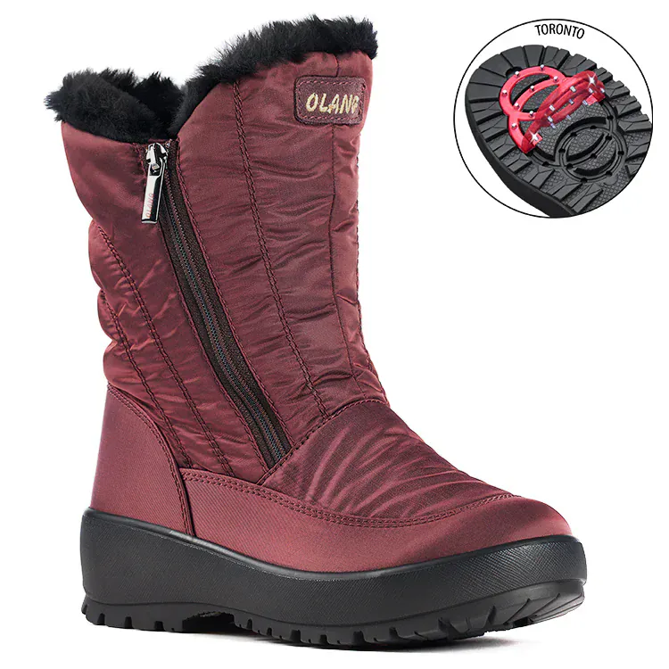 Olang Women's Monica Winter Boots- Burgundy